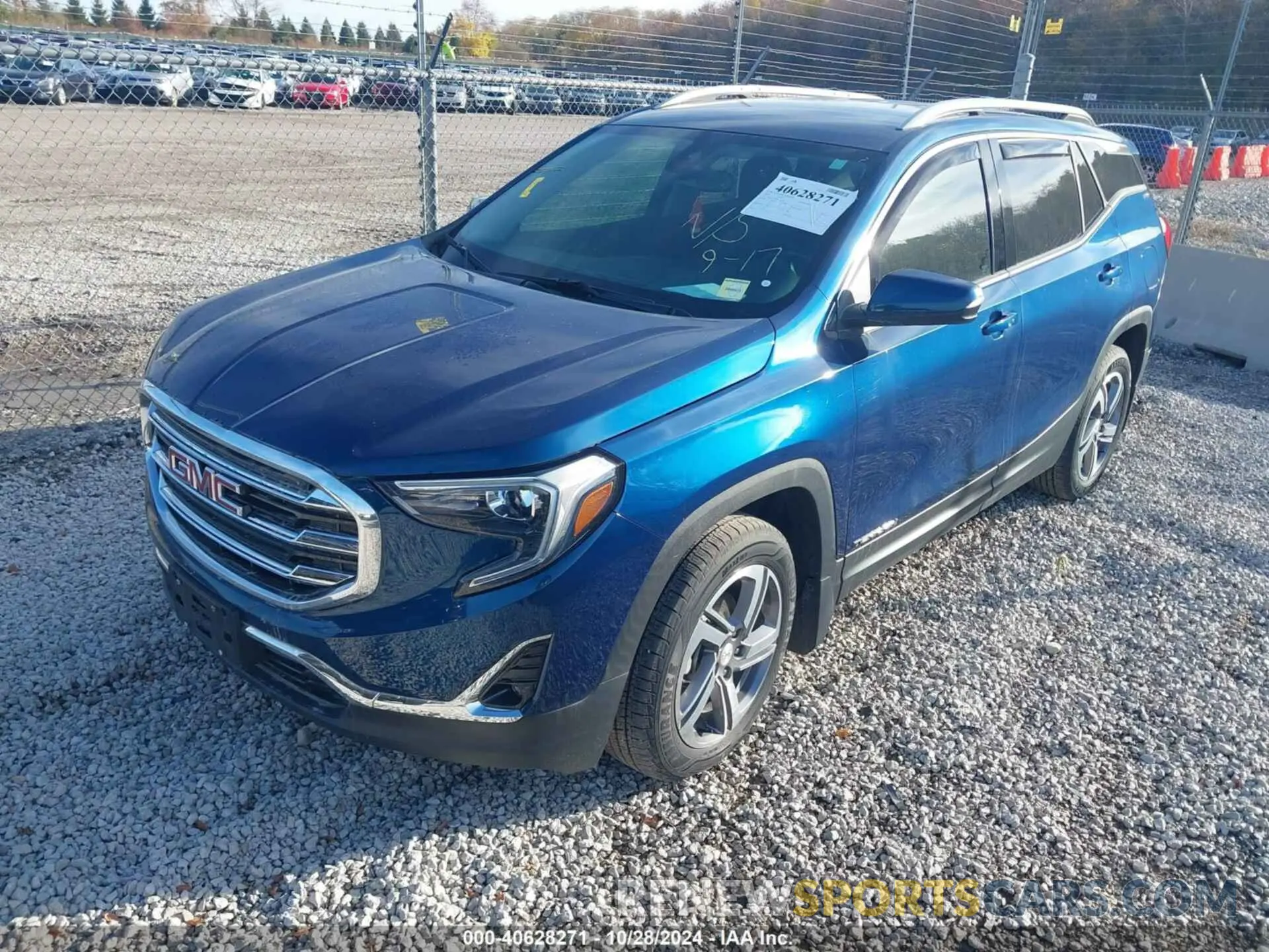 2 fotografías del automóvil dañado 3GKALVEV4ML300408 GMC TERRAIN 2021
