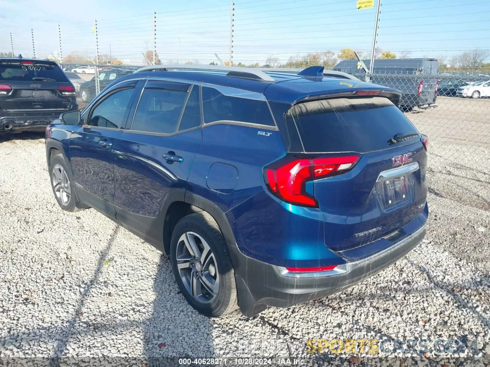 3 fotografías del automóvil dañado 3GKALVEV4ML300408 GMC TERRAIN 2021