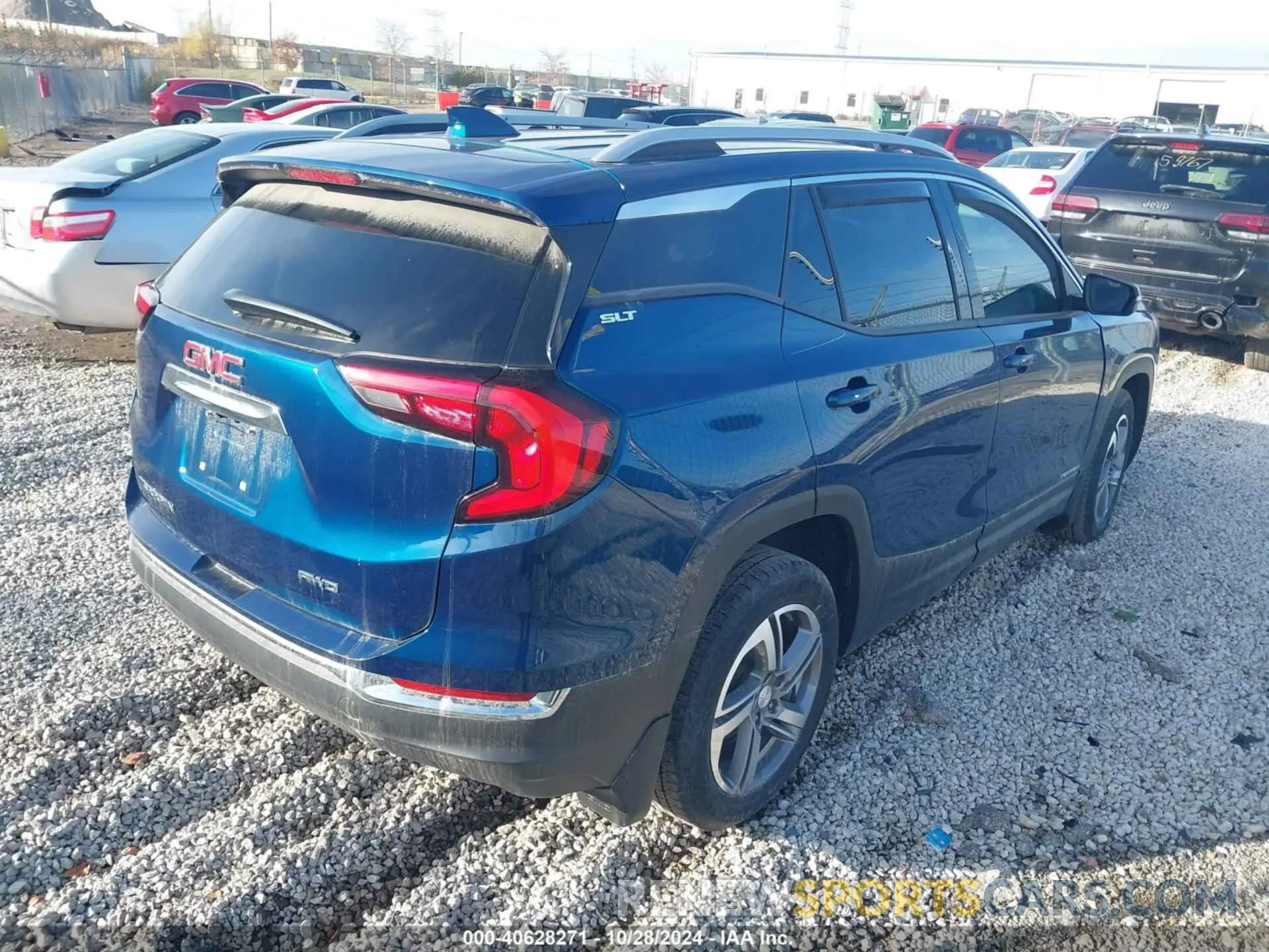 4 fotografías del automóvil dañado 3GKALVEV4ML300408 GMC TERRAIN 2021