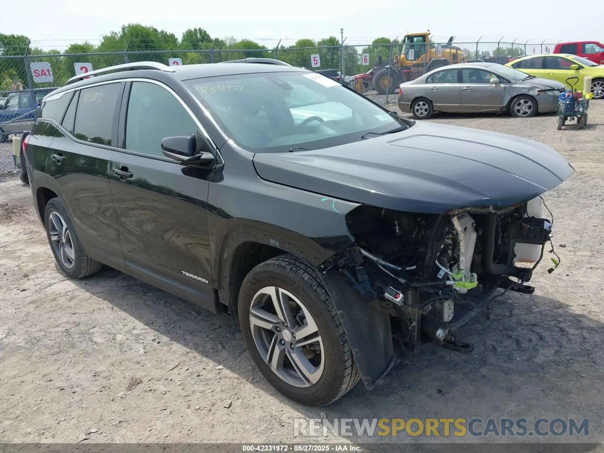1 fotografías del automóvil dañado 3GKALVEV4ML313658 GMC TERRAIN 2021