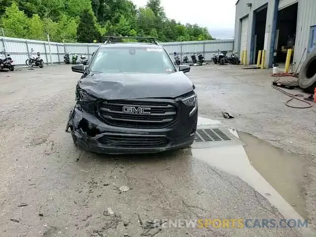 14 fotografías del automóvil dañado 3GKALVEV4ML354906 GMC TERRAIN 2021