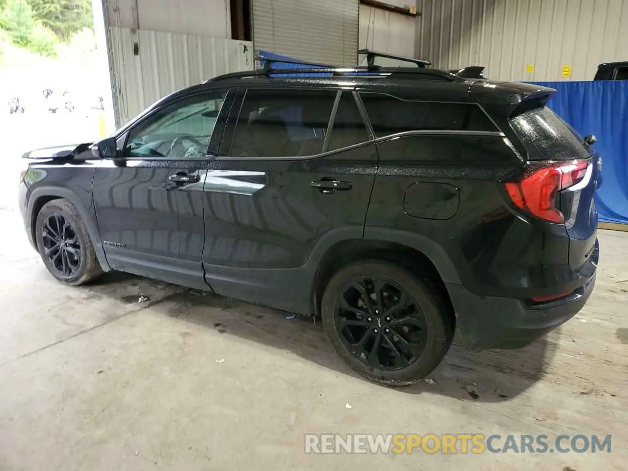 2 fotografías del automóvil dañado 3GKALVEV4ML354906 GMC TERRAIN 2021