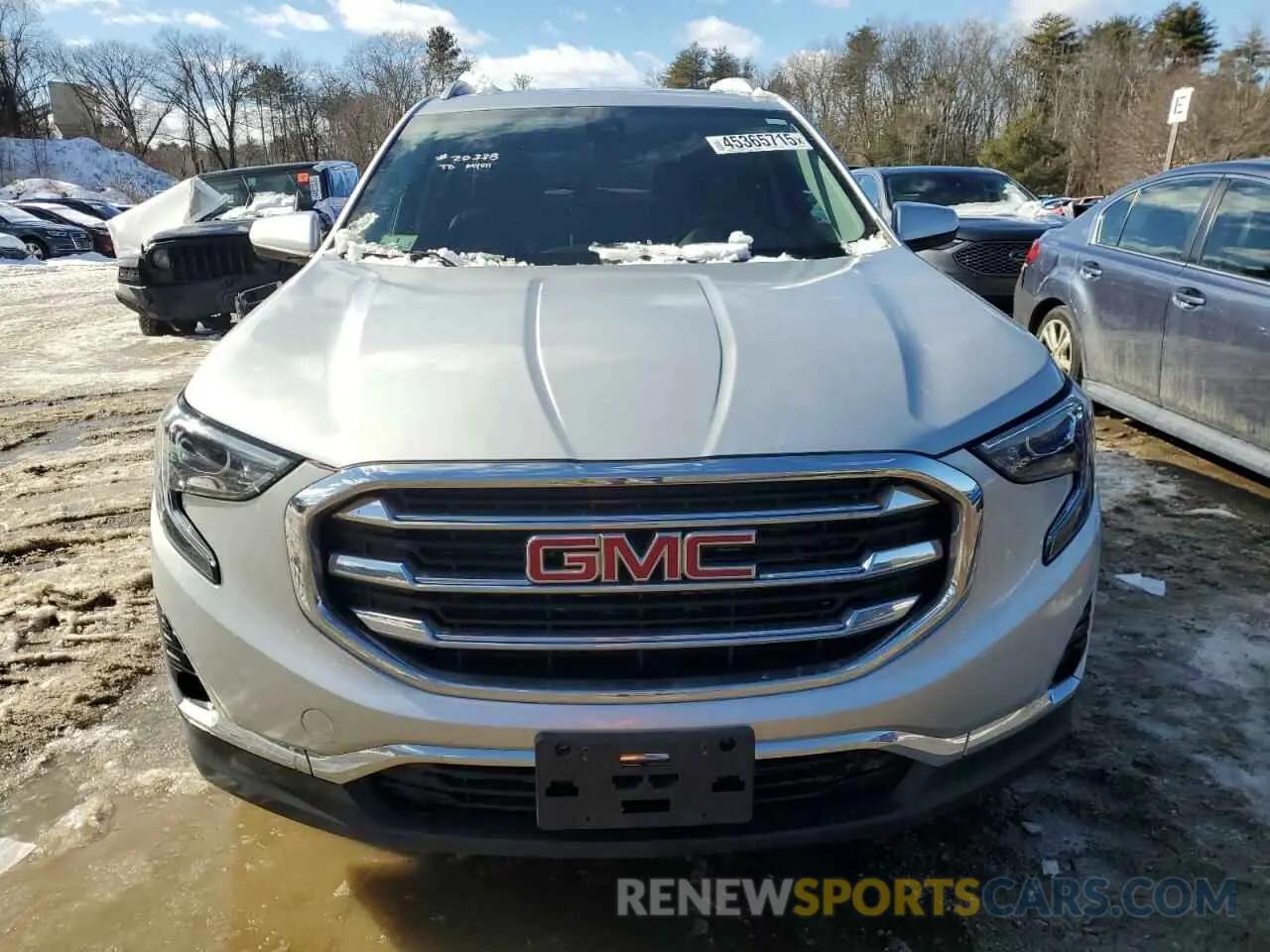 5 fotografías del automóvil dañado 3GKALVEV5ML381905 GMC TERRAIN 2021