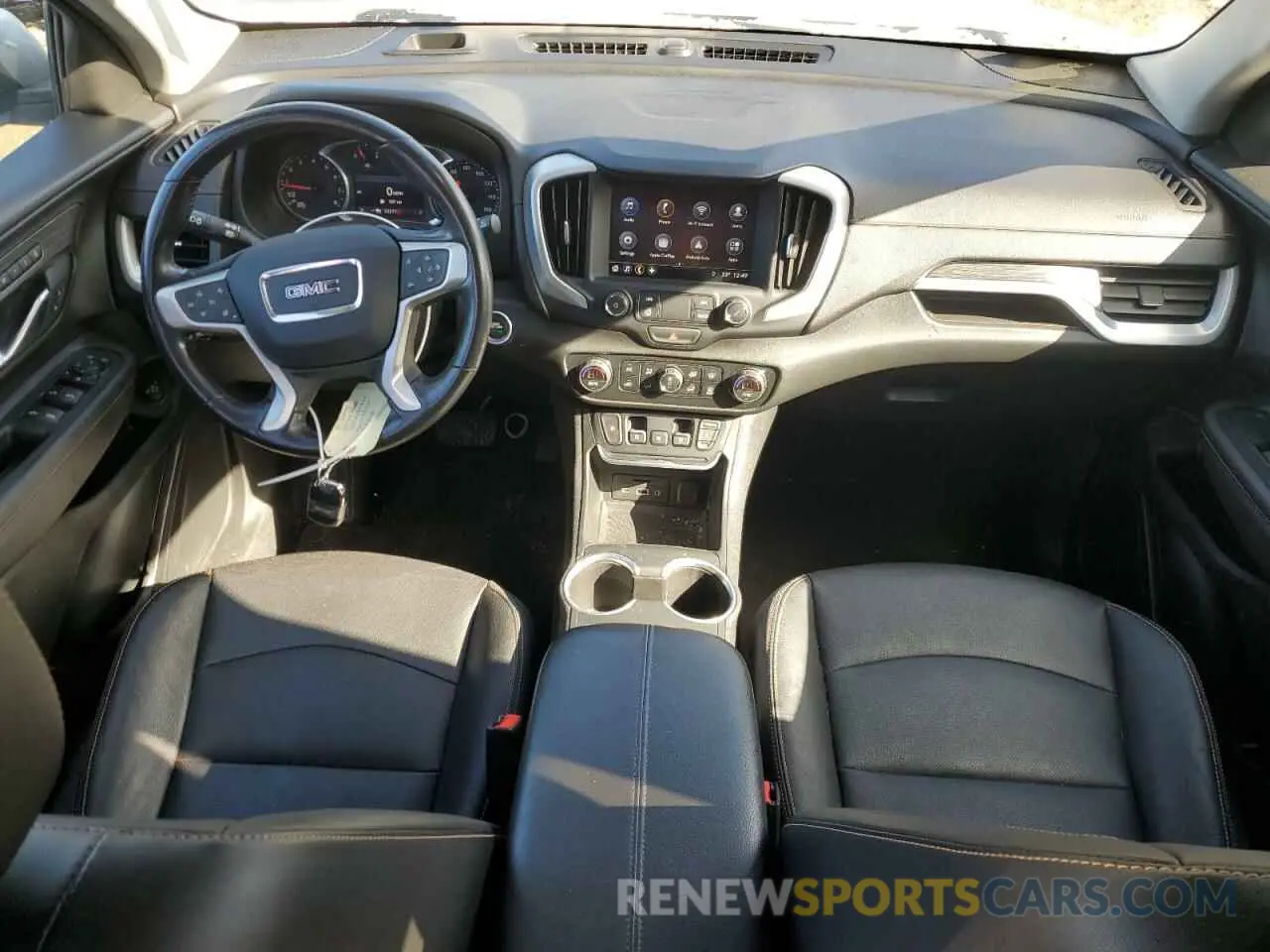 8 fotografías del automóvil dañado 3GKALVEV5ML381905 GMC TERRAIN 2021