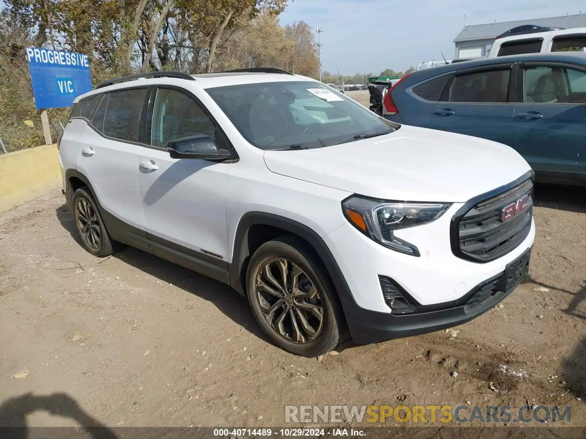 1 fotografías del automóvil dañado 3GKALVEV6ML303360 GMC TERRAIN 2021