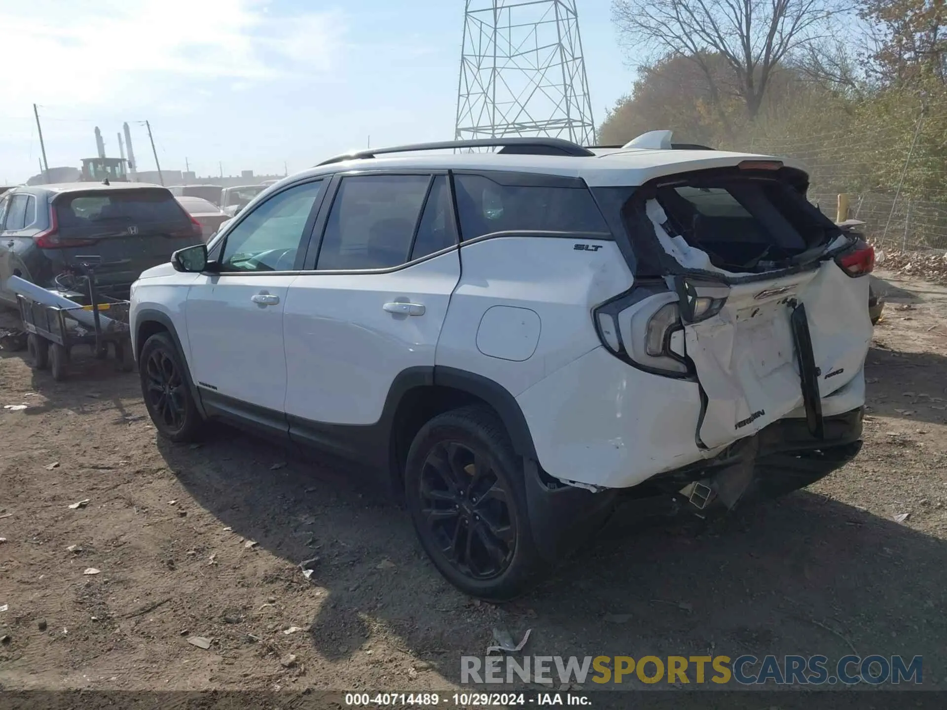 3 fotografías del automóvil dañado 3GKALVEV6ML303360 GMC TERRAIN 2021