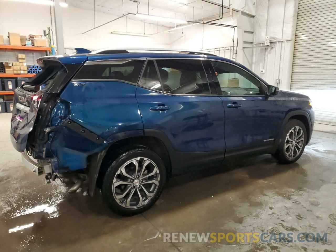 3 fotografías del automóvil dañado 3GKALVEV6ML315797 GMC TERRAIN 2021