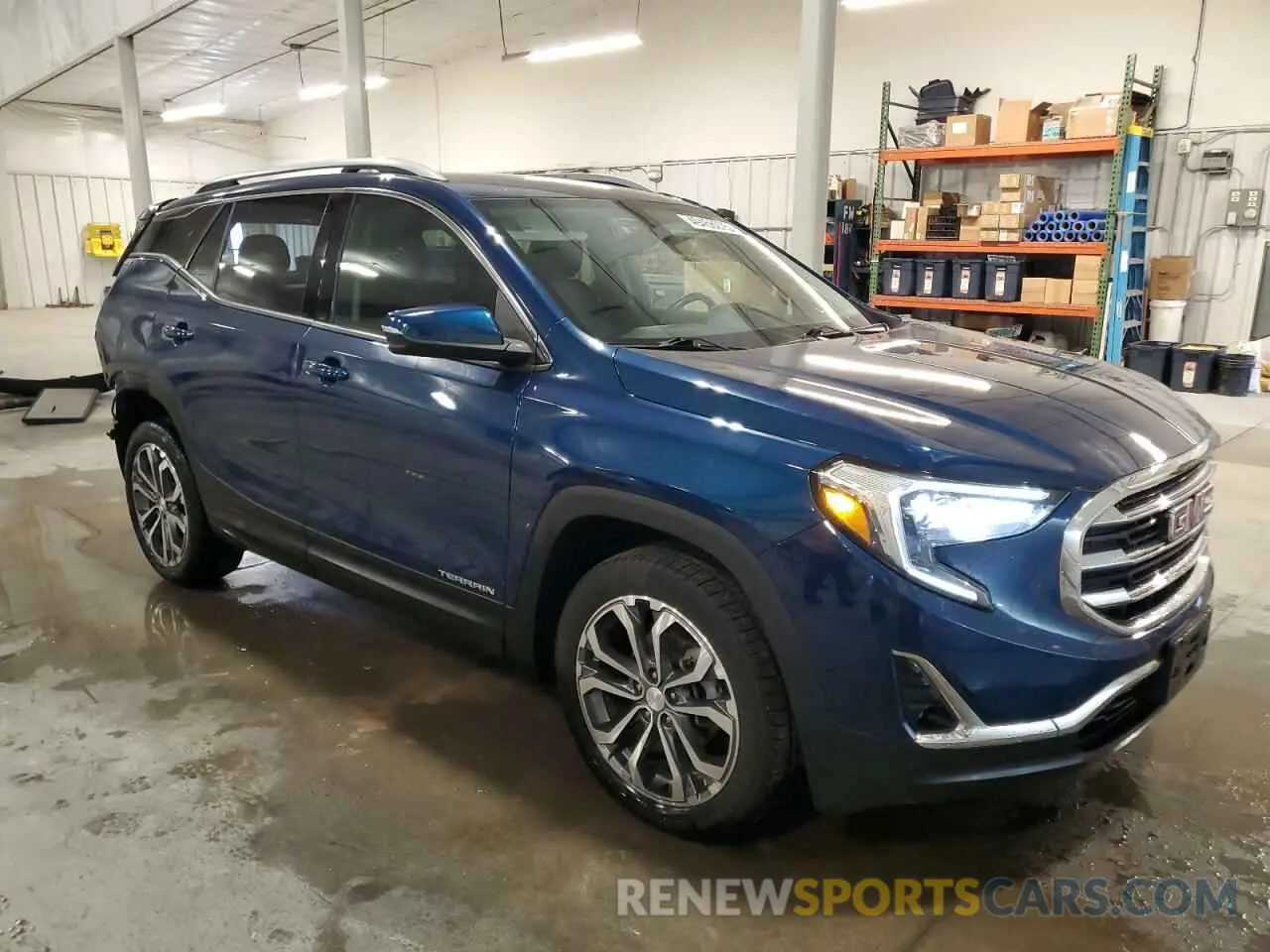 4 fotografías del automóvil dañado 3GKALVEV6ML315797 GMC TERRAIN 2021