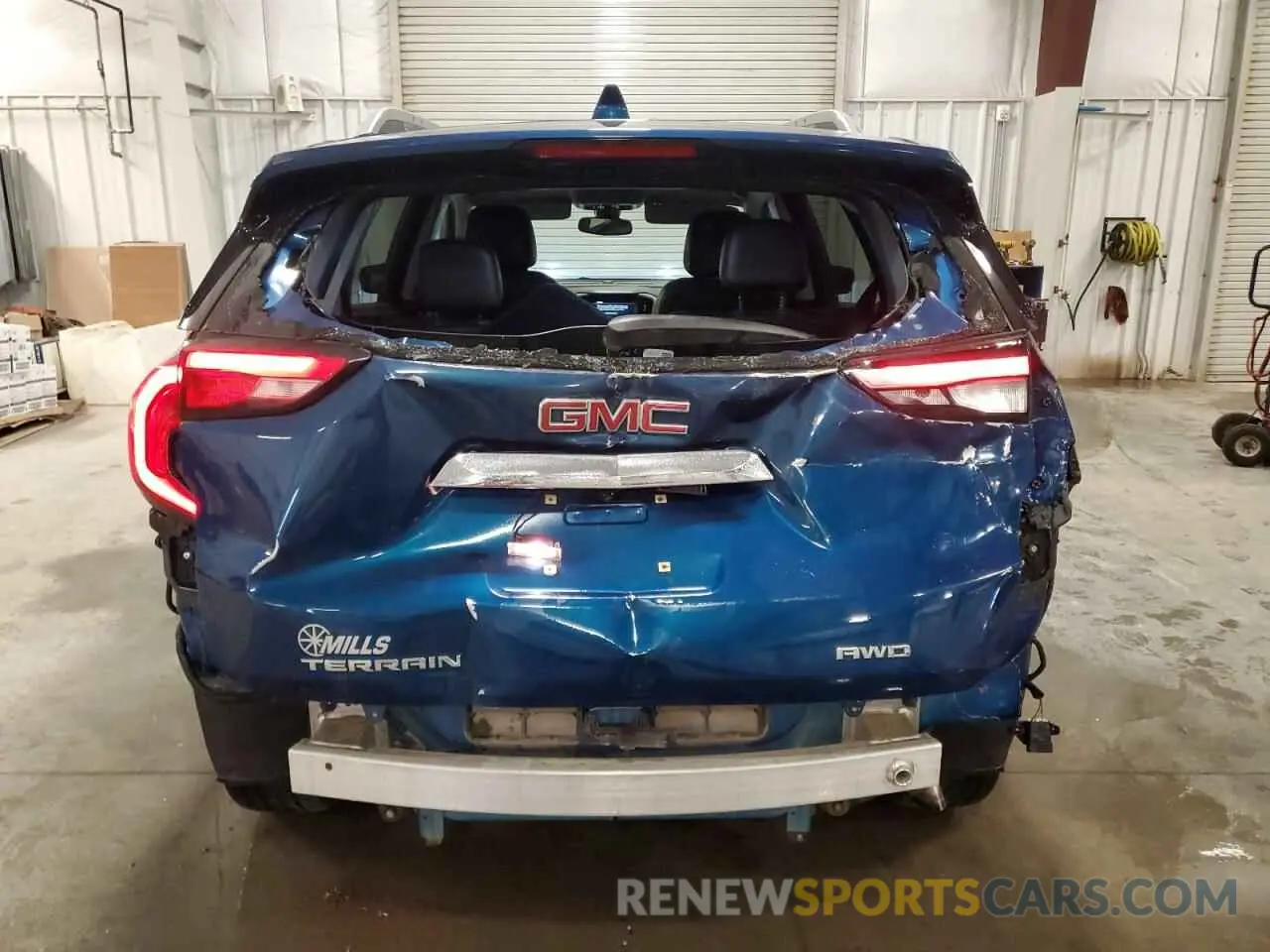 6 fotografías del automóvil dañado 3GKALVEV6ML315797 GMC TERRAIN 2021