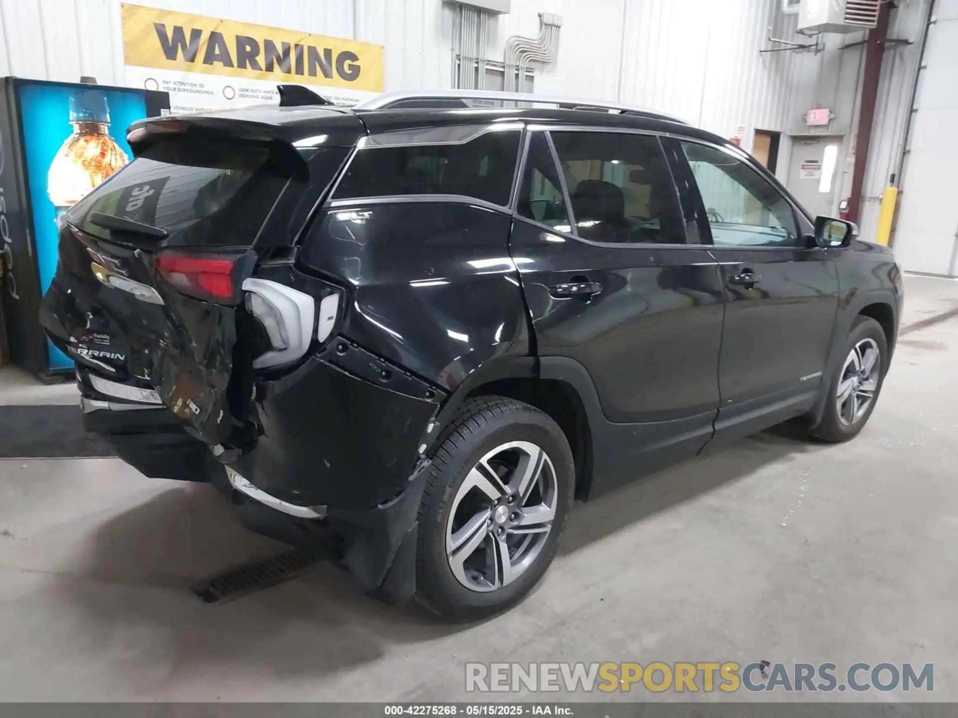 4 fotografías del automóvil dañado 3GKALVEV6ML330655 GMC TERRAIN 2021