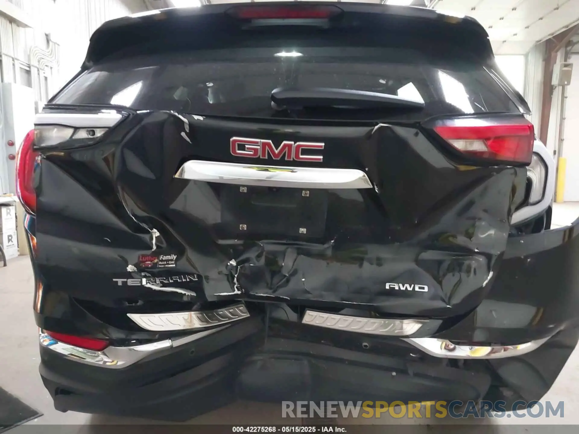 6 fotografías del automóvil dañado 3GKALVEV6ML330655 GMC TERRAIN 2021