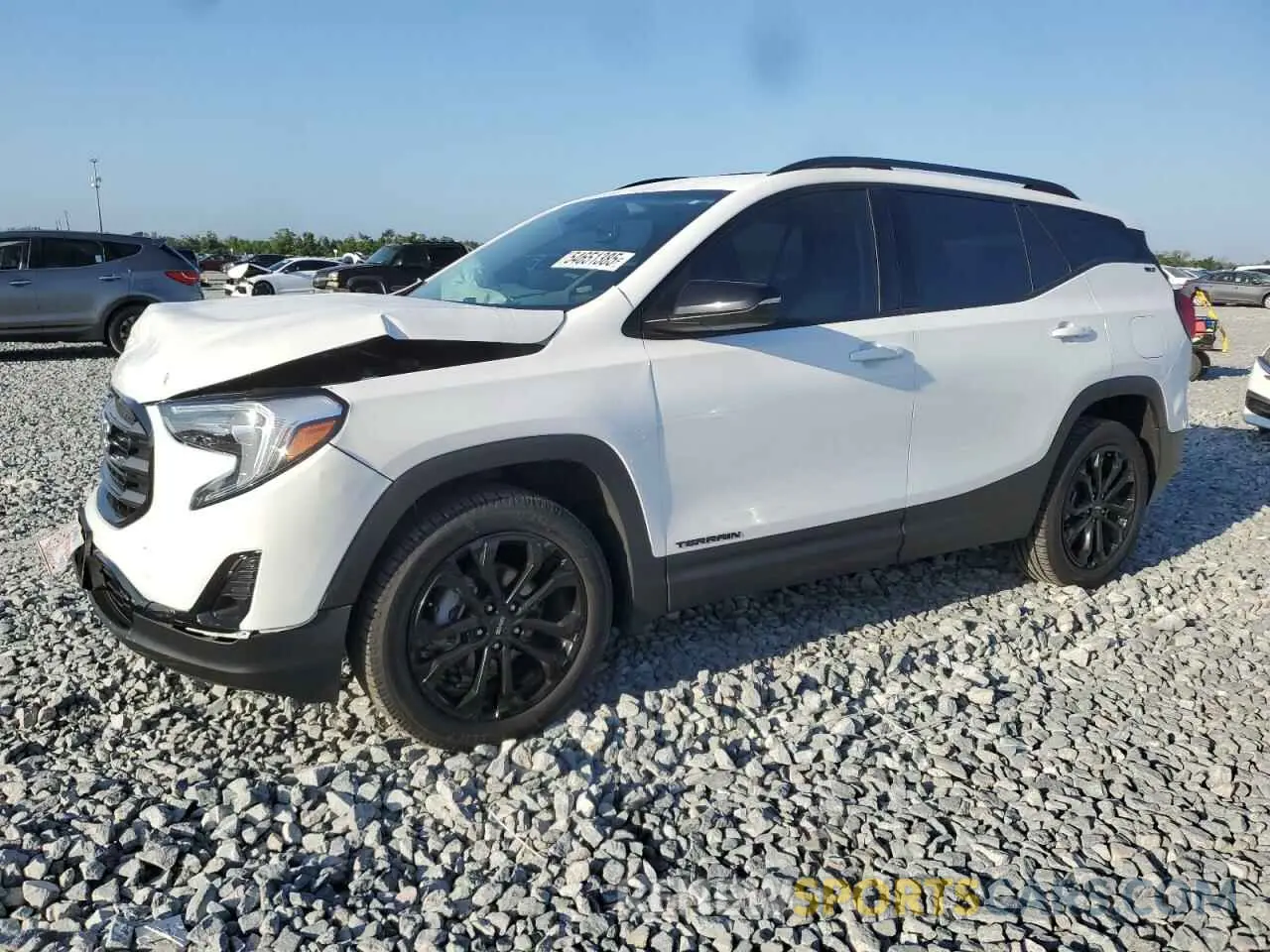 1 fotografías del automóvil dañado 3GKALVEV6ML377104 GMC TERRAIN 2021