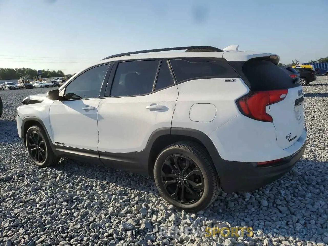 2 fotografías del automóvil dañado 3GKALVEV6ML377104 GMC TERRAIN 2021