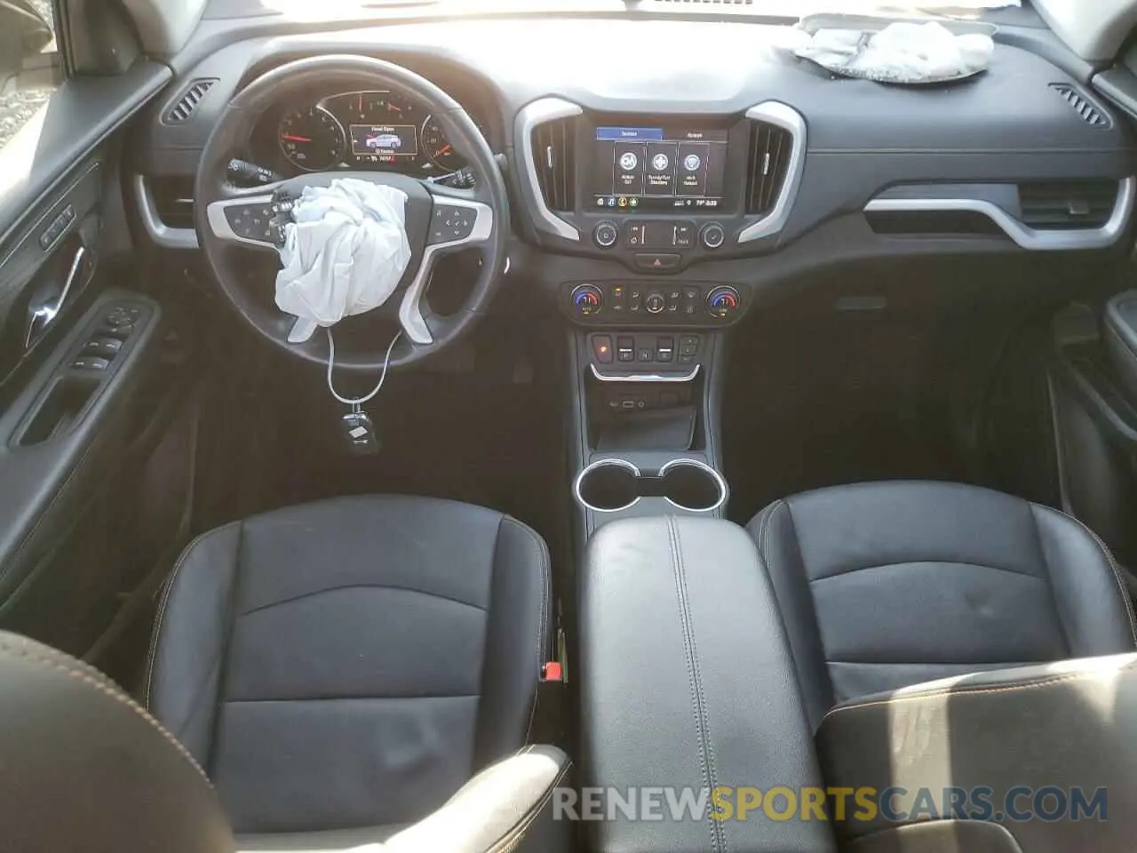 8 fotografías del automóvil dañado 3GKALVEV6ML377104 GMC TERRAIN 2021