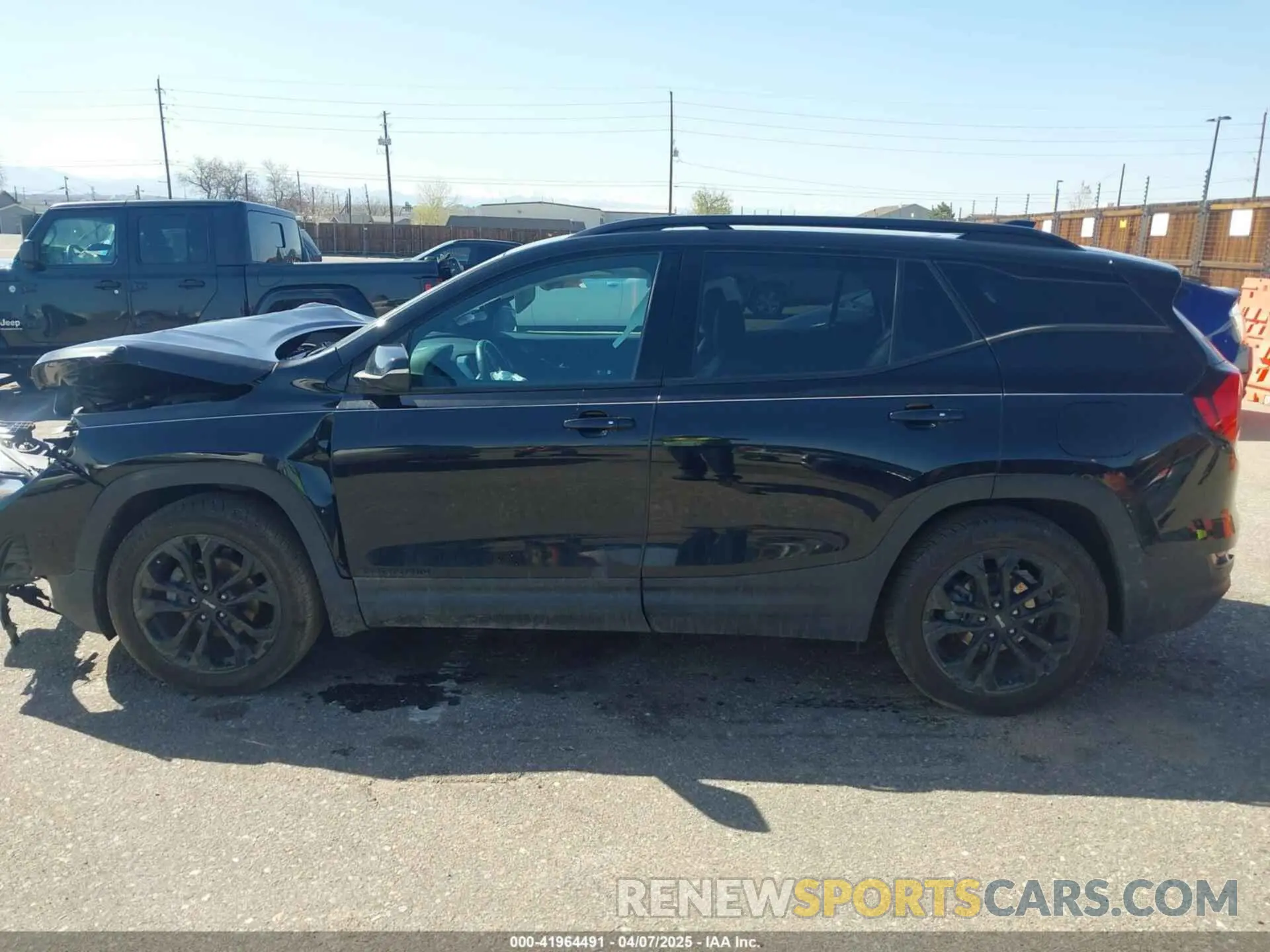 14 fotografías del automóvil dañado 3GKALVEV6ML388149 GMC TERRAIN 2021