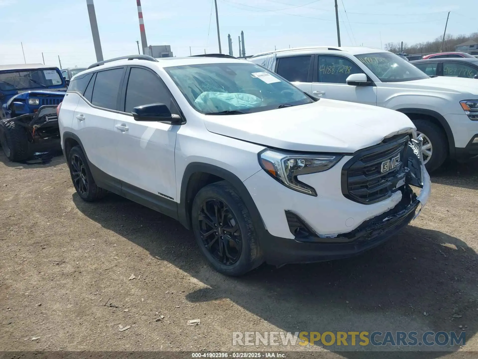 1 fotografías del automóvil dañado 3GKALVEV6ML398826 GMC TERRAIN 2021