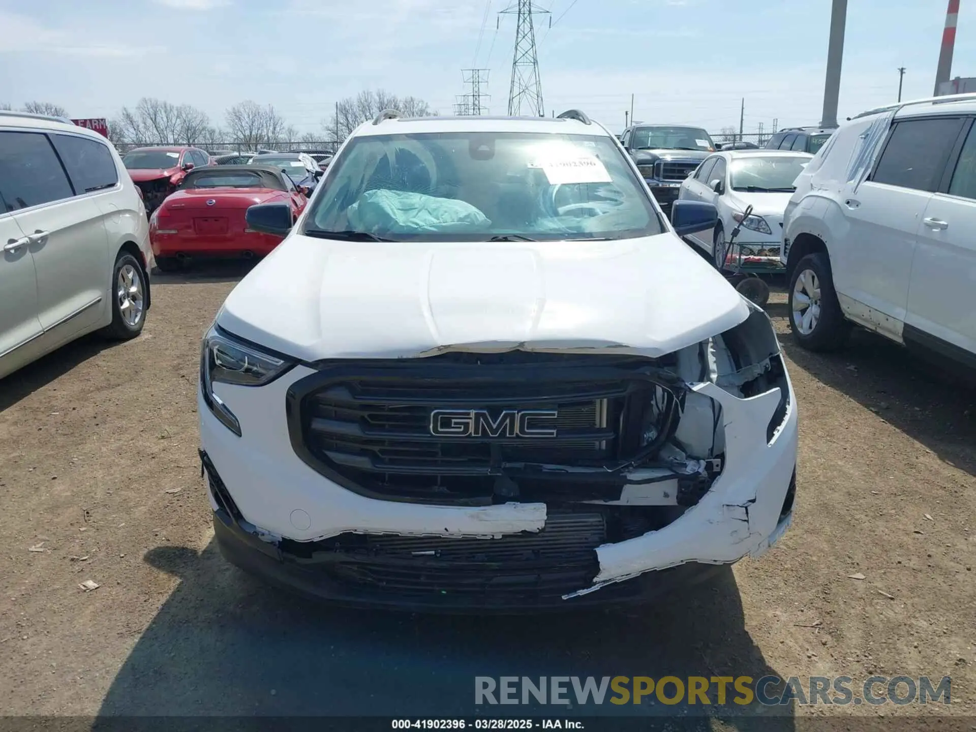 13 fotografías del automóvil dañado 3GKALVEV6ML398826 GMC TERRAIN 2021