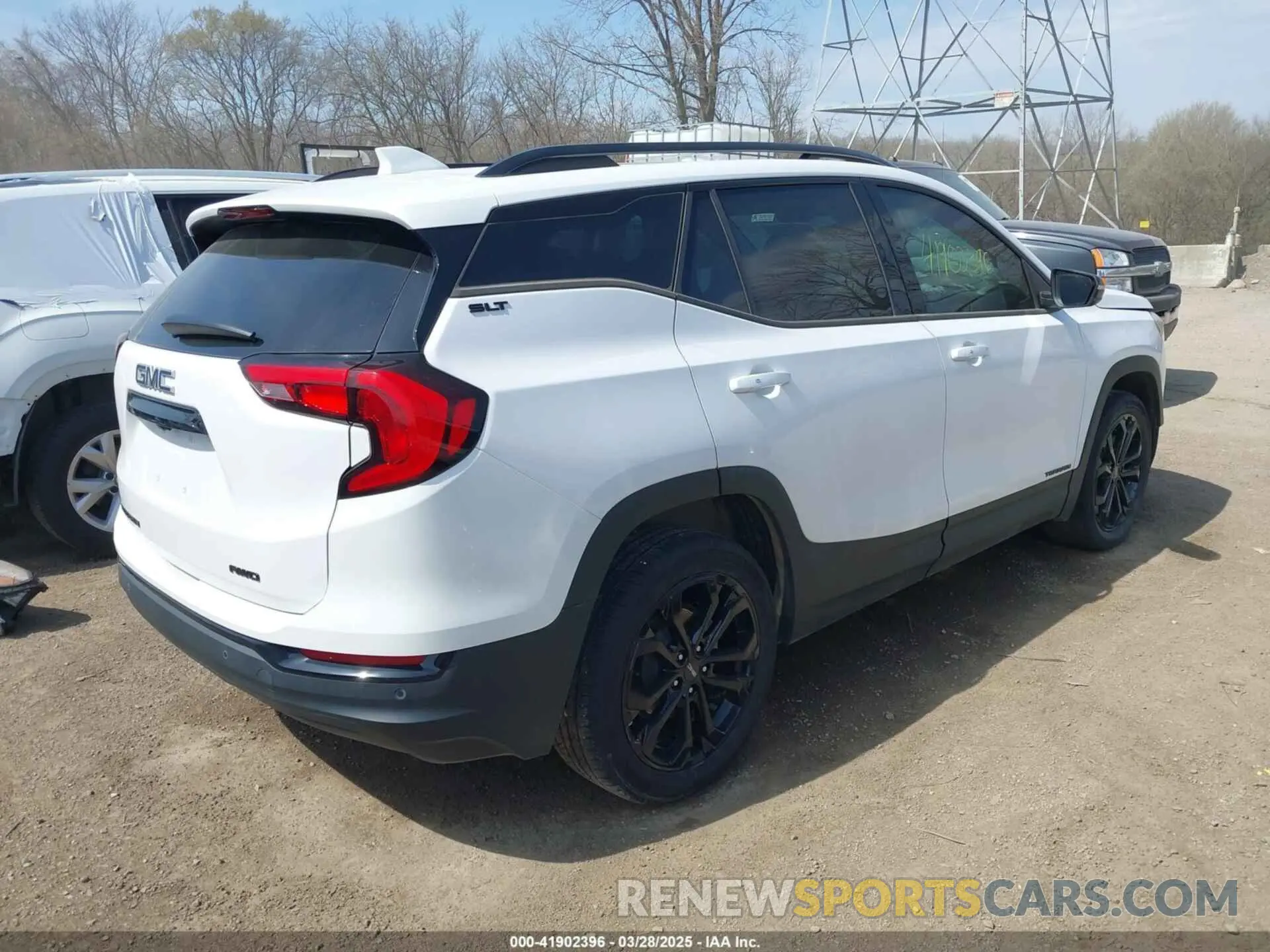 4 fotografías del automóvil dañado 3GKALVEV6ML398826 GMC TERRAIN 2021