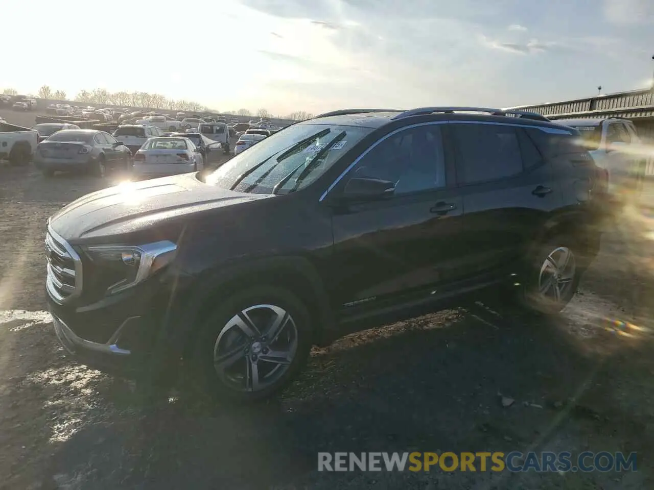 1 fotografías del automóvil dañado 3GKALVEV7ML300709 GMC TERRAIN 2021