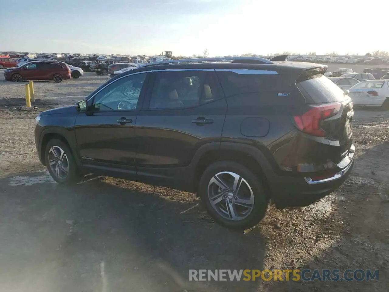 2 fotografías del automóvil dañado 3GKALVEV7ML300709 GMC TERRAIN 2021