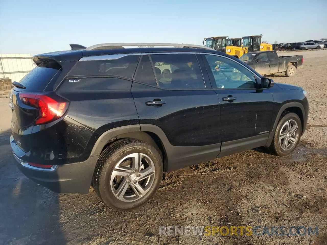 3 fotografías del automóvil dañado 3GKALVEV7ML300709 GMC TERRAIN 2021