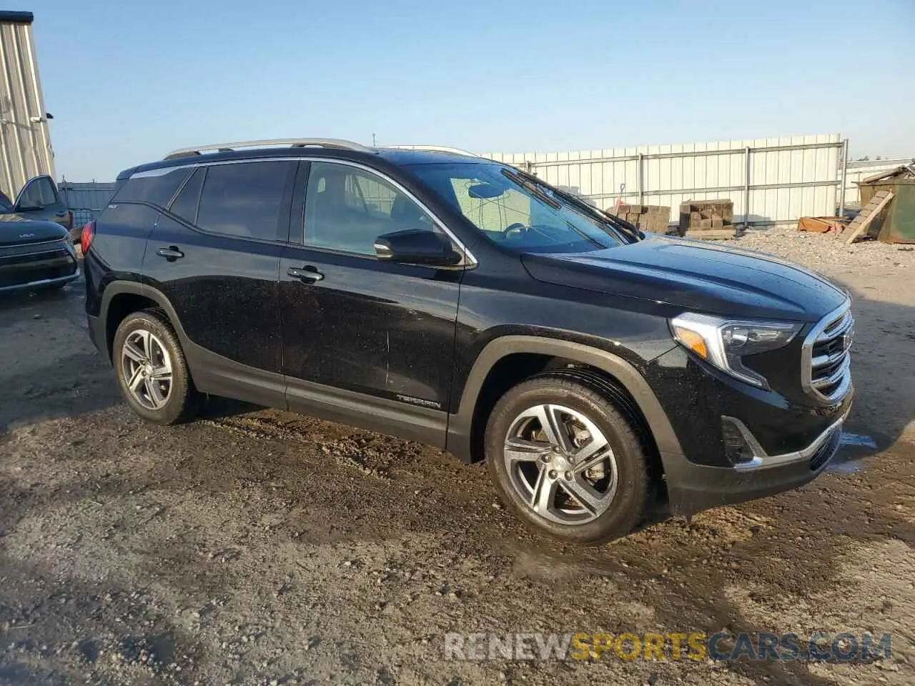 4 fotografías del automóvil dañado 3GKALVEV7ML300709 GMC TERRAIN 2021