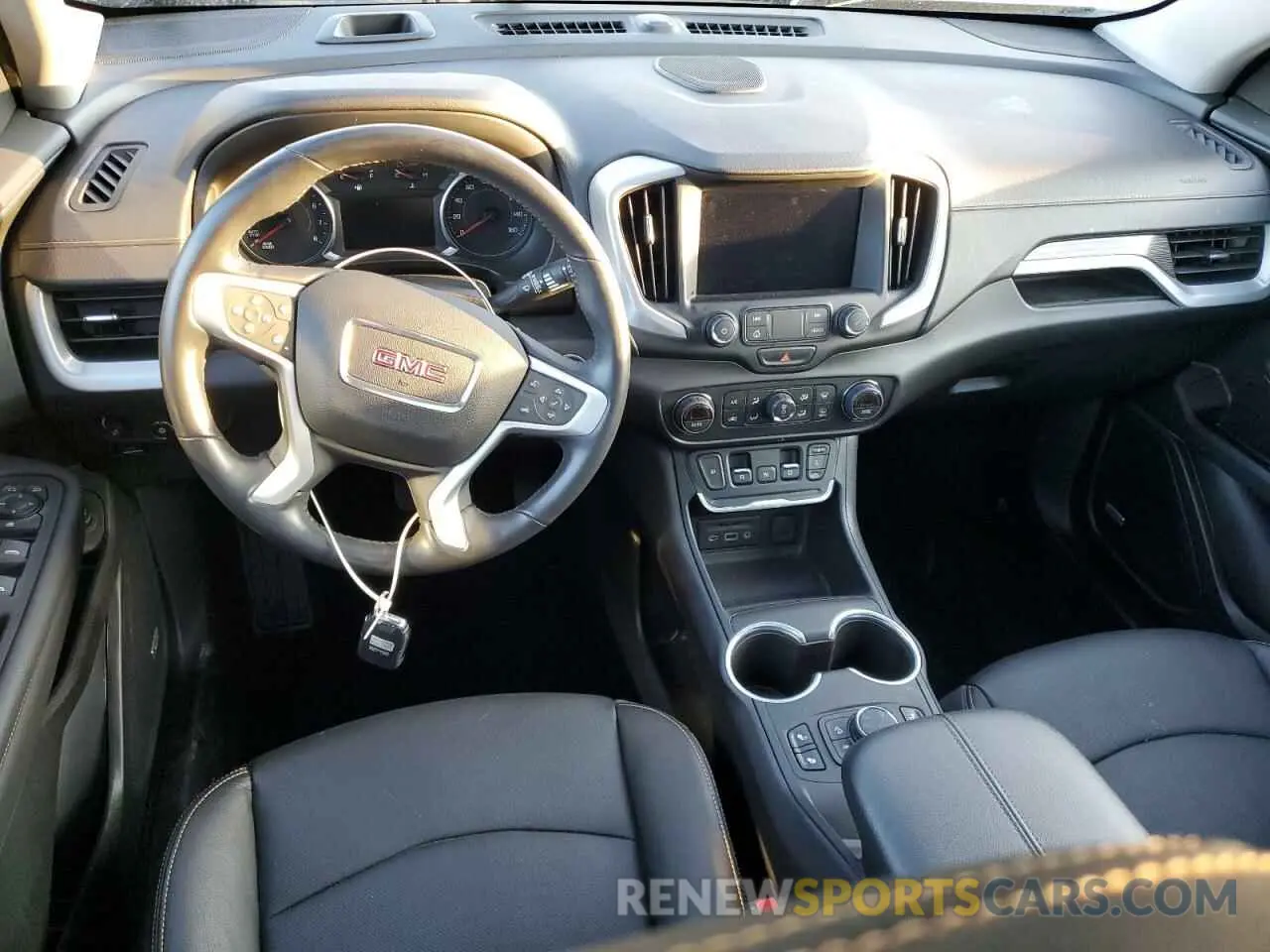 8 fotografías del automóvil dañado 3GKALVEV7ML300709 GMC TERRAIN 2021
