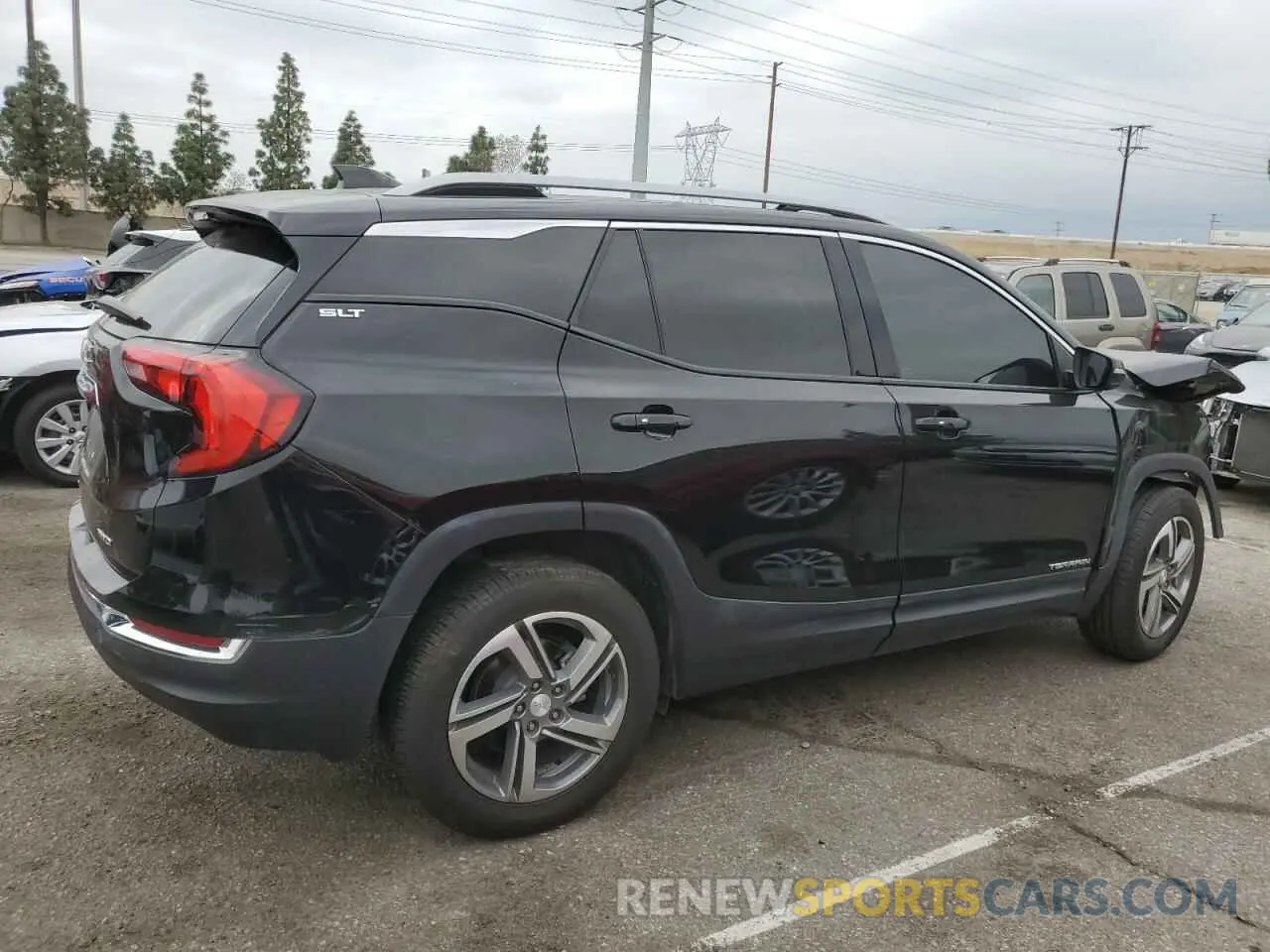 3 fotografías del automóvil dañado 3GKALVEV7ML309202 GMC TERRAIN 2021