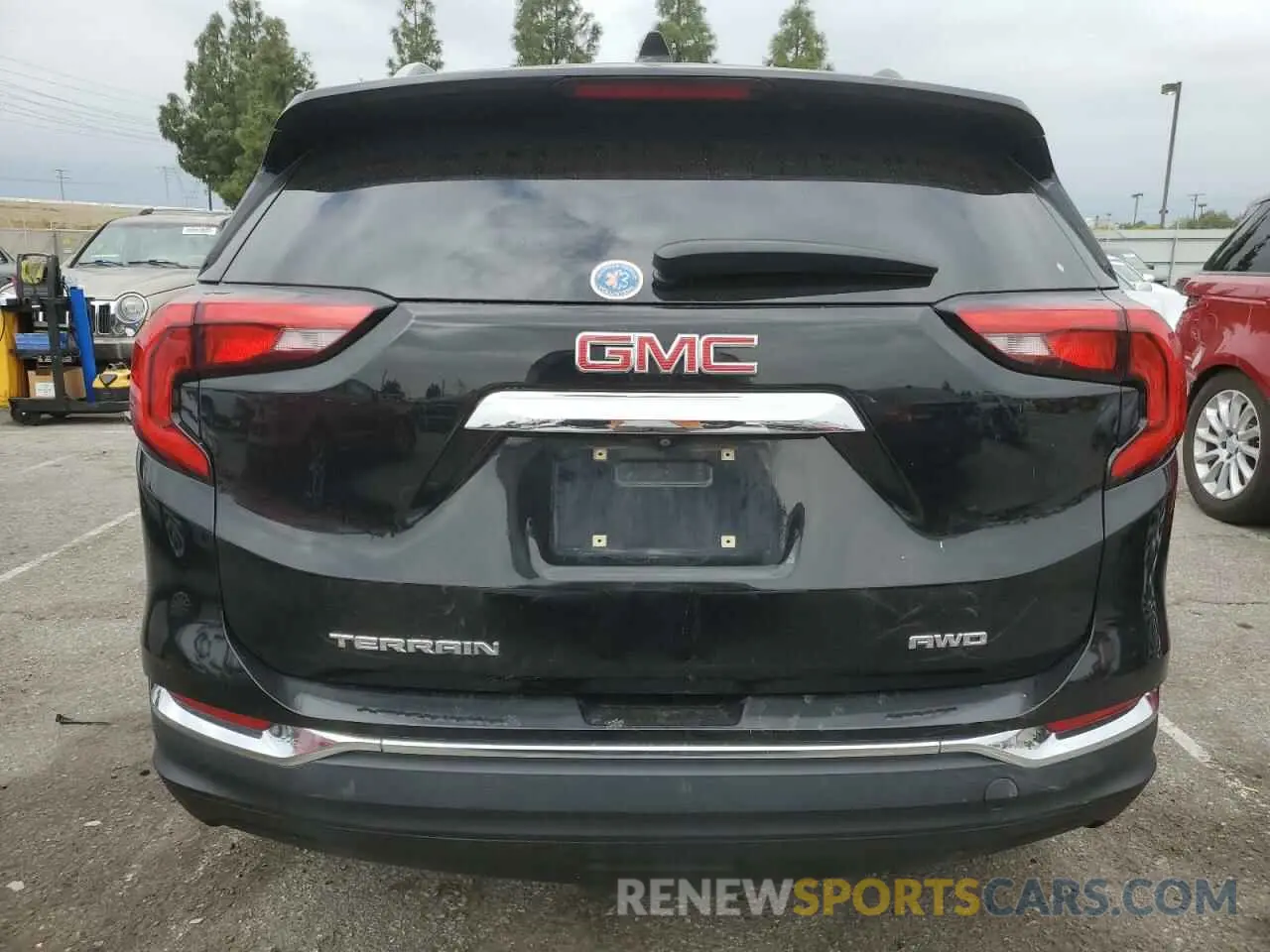 6 fotografías del automóvil dañado 3GKALVEV7ML309202 GMC TERRAIN 2021