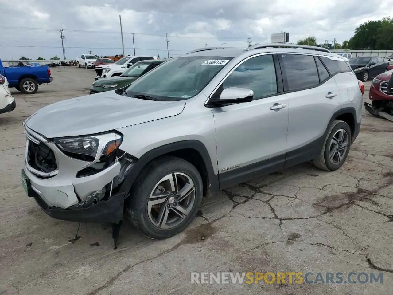 1 fotografías del automóvil dañado 3GKALVEV7ML309670 GMC TERRAIN 2021