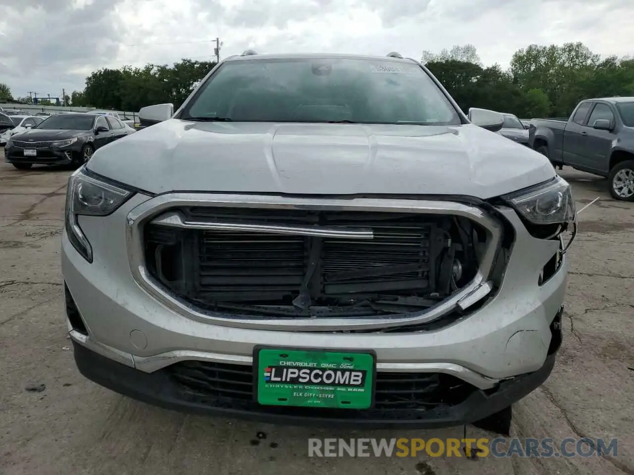 5 fotografías del automóvil dañado 3GKALVEV7ML309670 GMC TERRAIN 2021