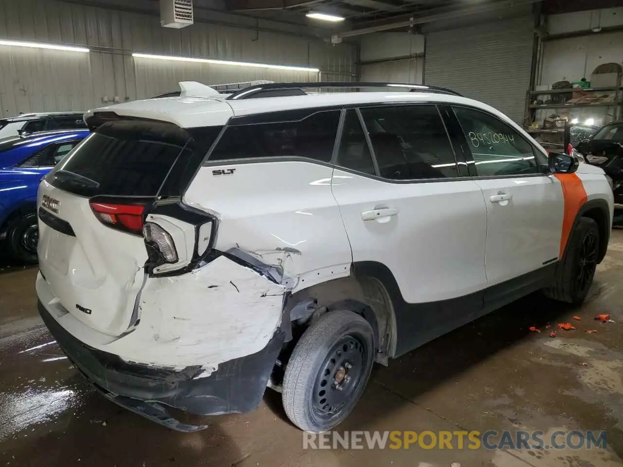 3 fotografías del automóvil dañado 3GKALVEV7ML401992 GMC TERRAIN 2021