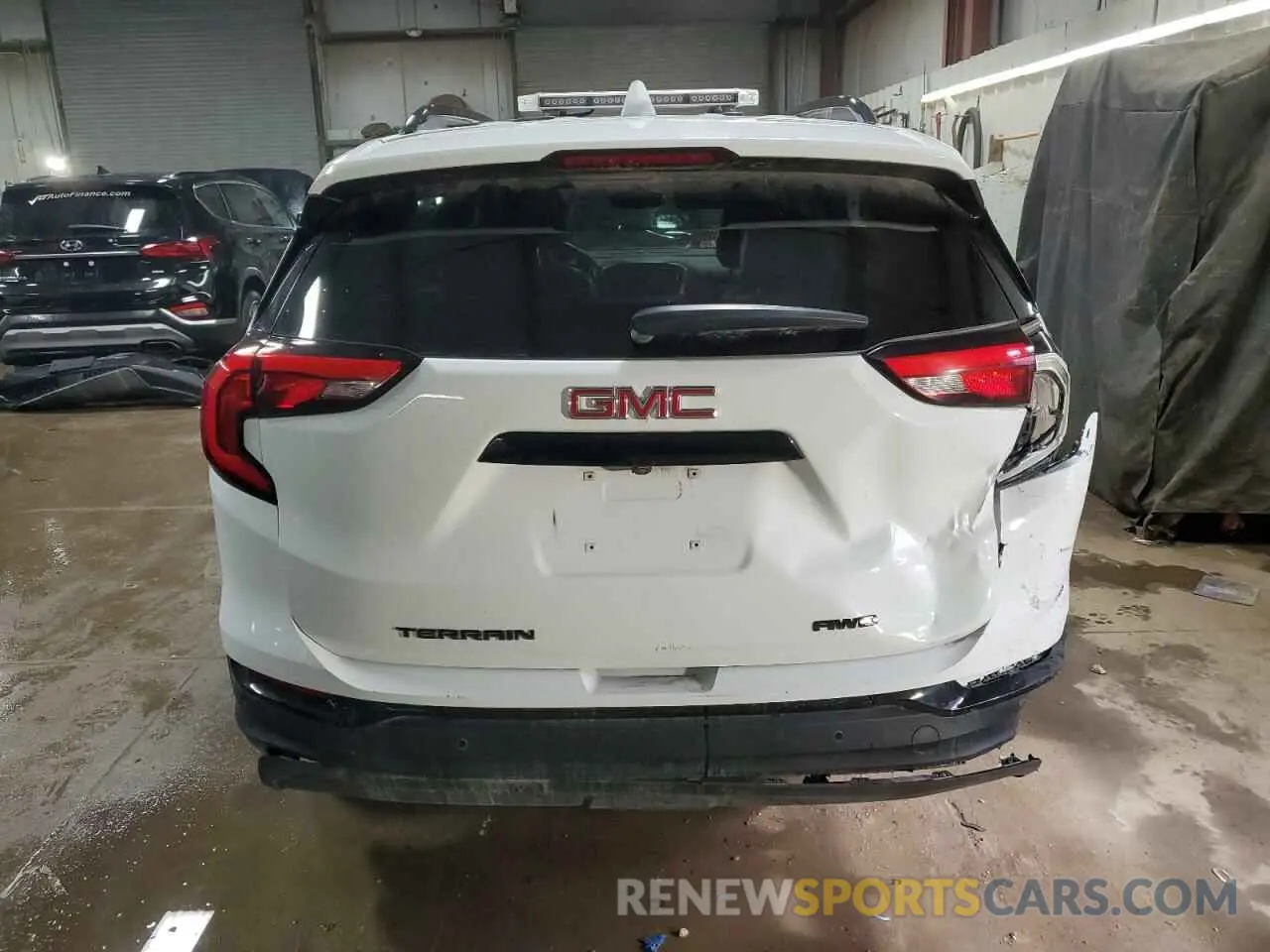 6 fotografías del automóvil dañado 3GKALVEV7ML401992 GMC TERRAIN 2021