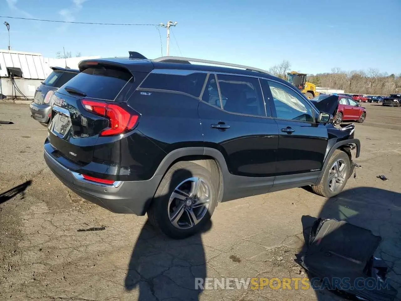 3 fotografías del automóvil dañado 3GKALVEV8ML326669 GMC TERRAIN 2021