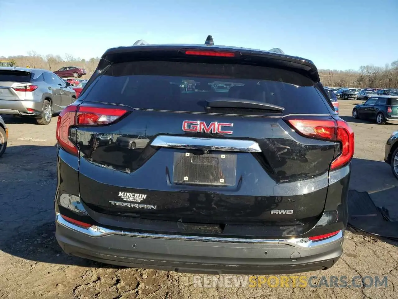 6 fotografías del automóvil dañado 3GKALVEV8ML326669 GMC TERRAIN 2021