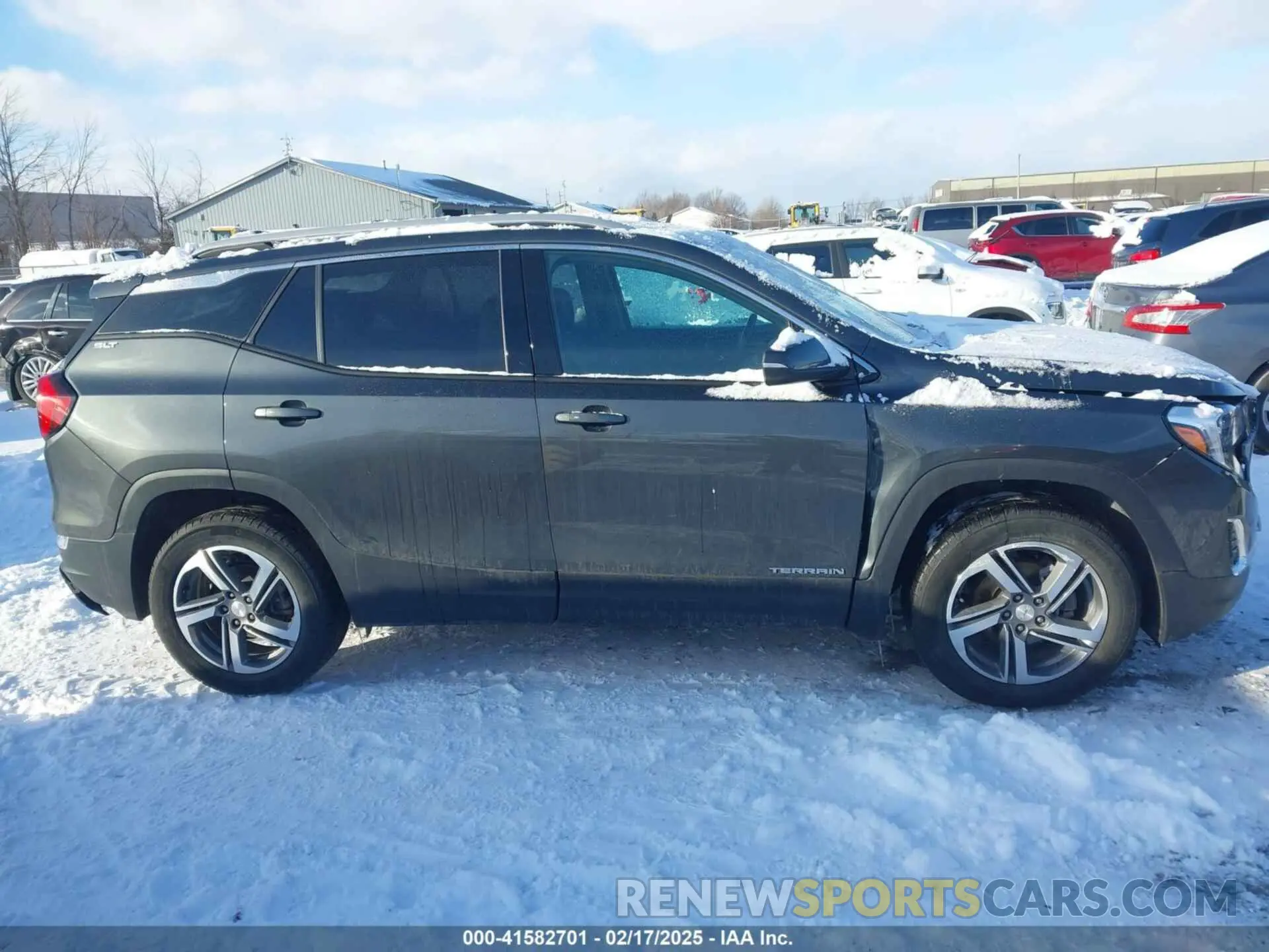 13 fotografías del automóvil dañado 3GKALVEV8ML374592 GMC TERRAIN 2021