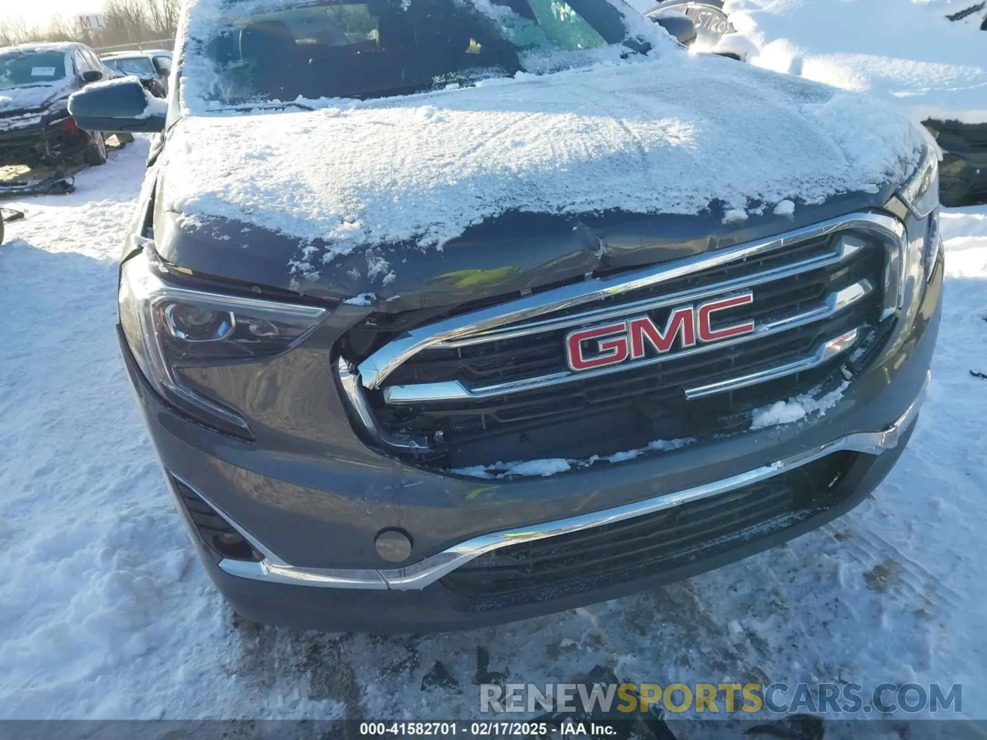 6 fotografías del automóvil dañado 3GKALVEV8ML374592 GMC TERRAIN 2021