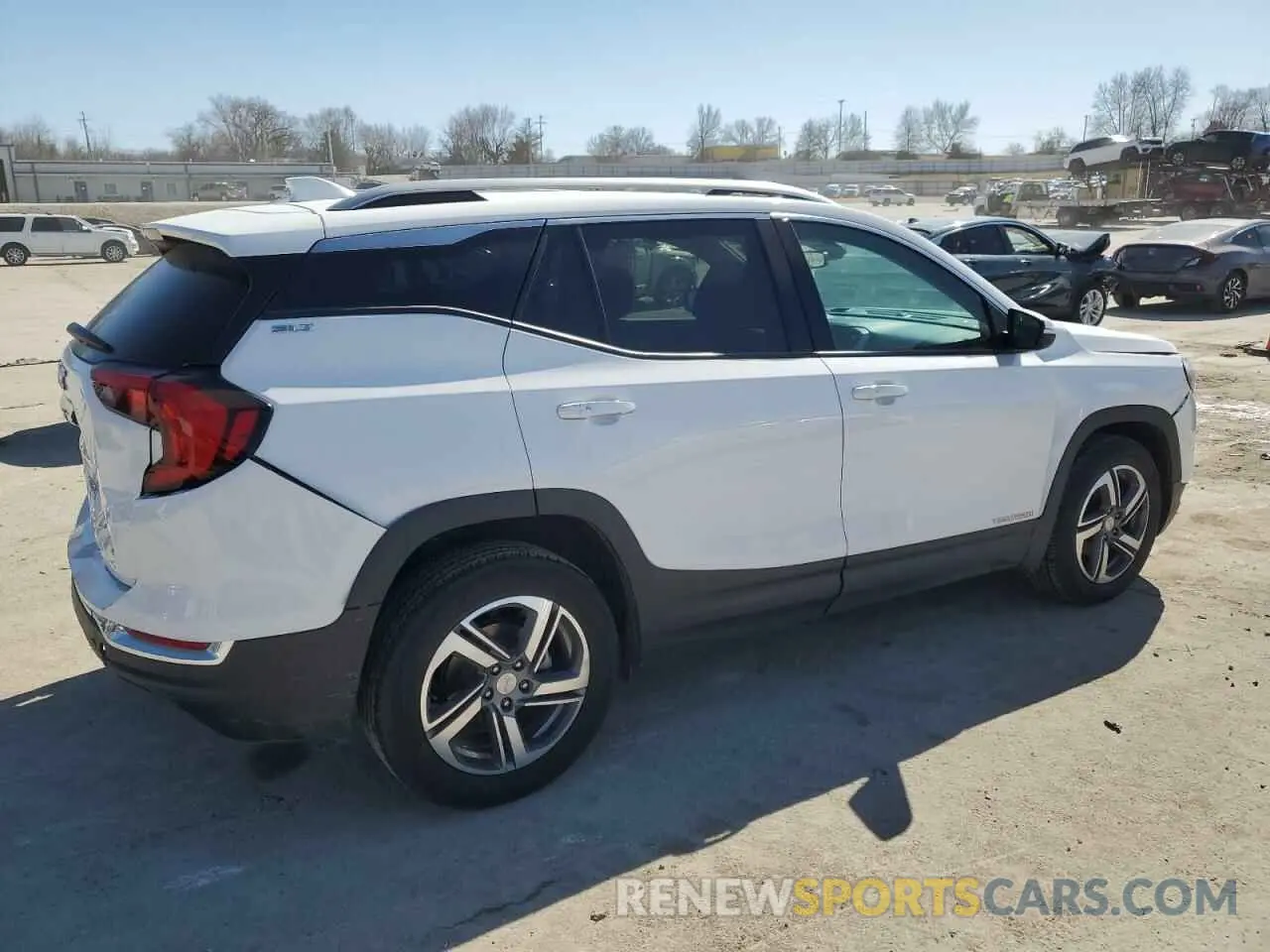 3 fotografías del automóvil dañado 3GKALVEV9ML313915 GMC TERRAIN 2021