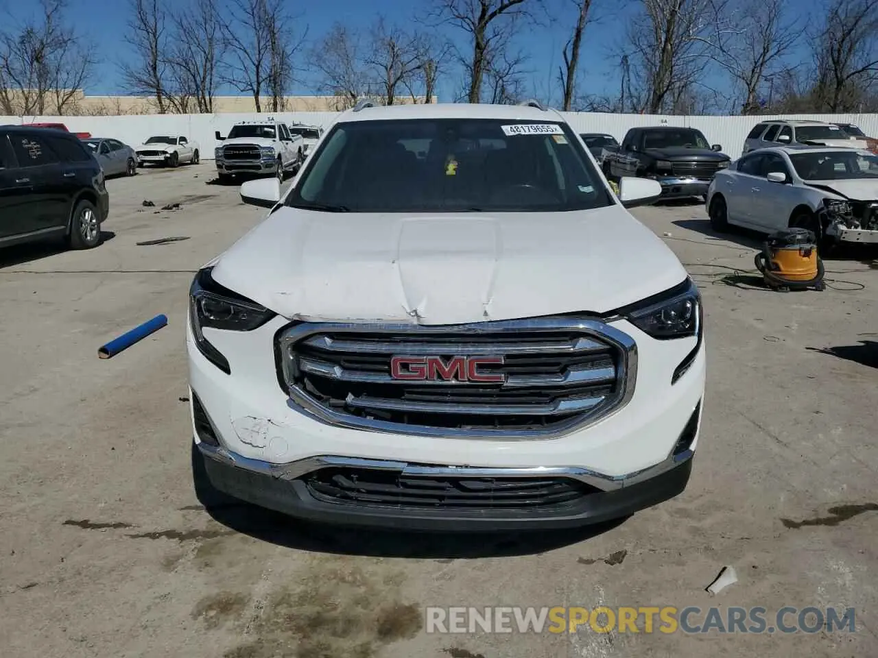 5 fotografías del automóvil dañado 3GKALVEV9ML313915 GMC TERRAIN 2021