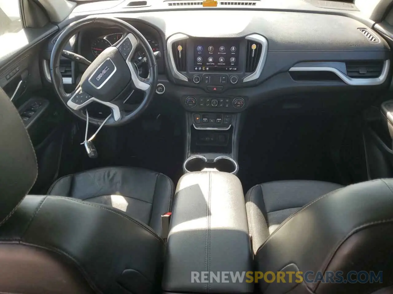 8 fotografías del automóvil dañado 3GKALVEV9ML313915 GMC TERRAIN 2021