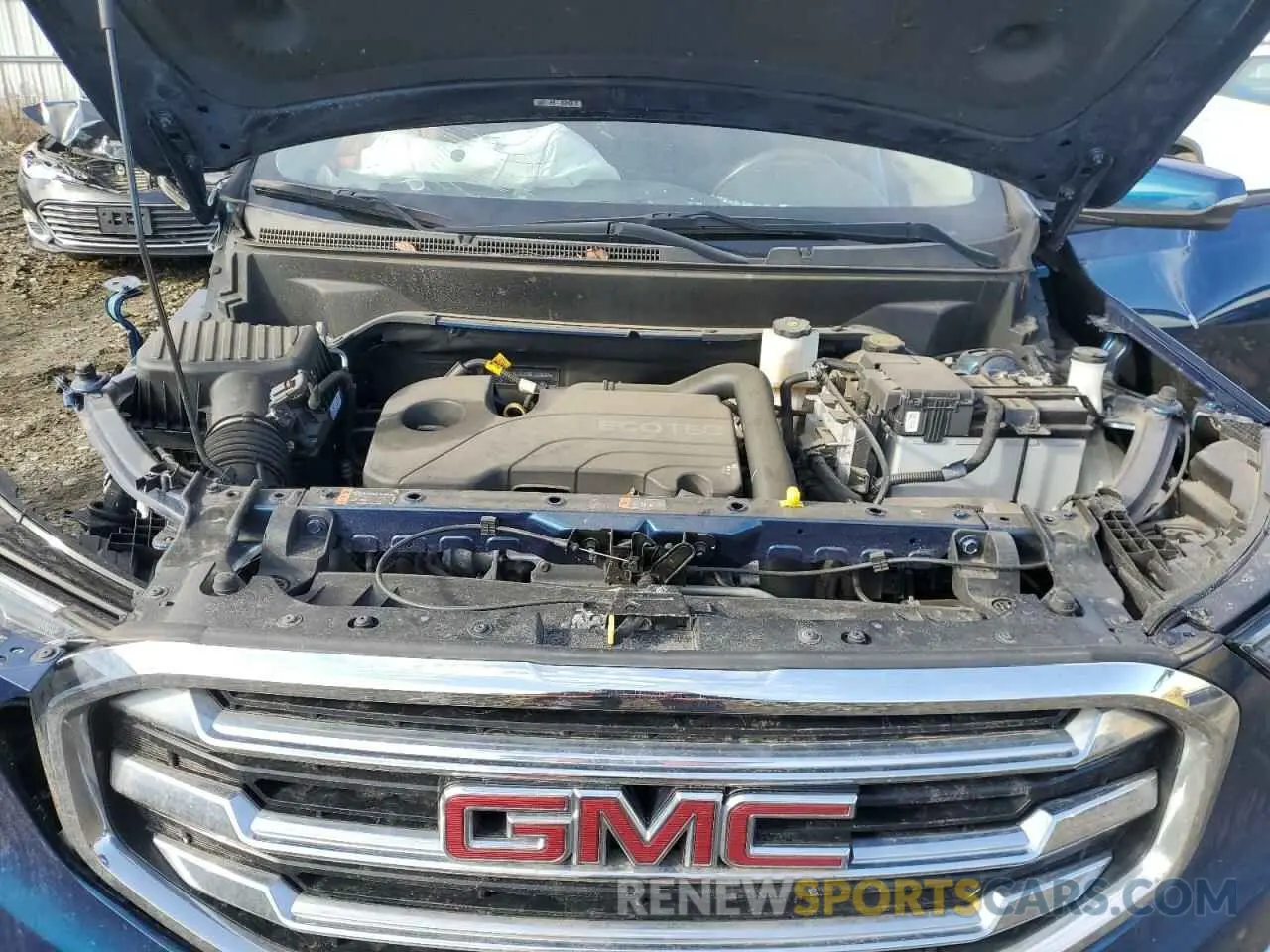 11 fotografías del automóvil dañado 3GKALVEV9ML323604 GMC TERRAIN 2021