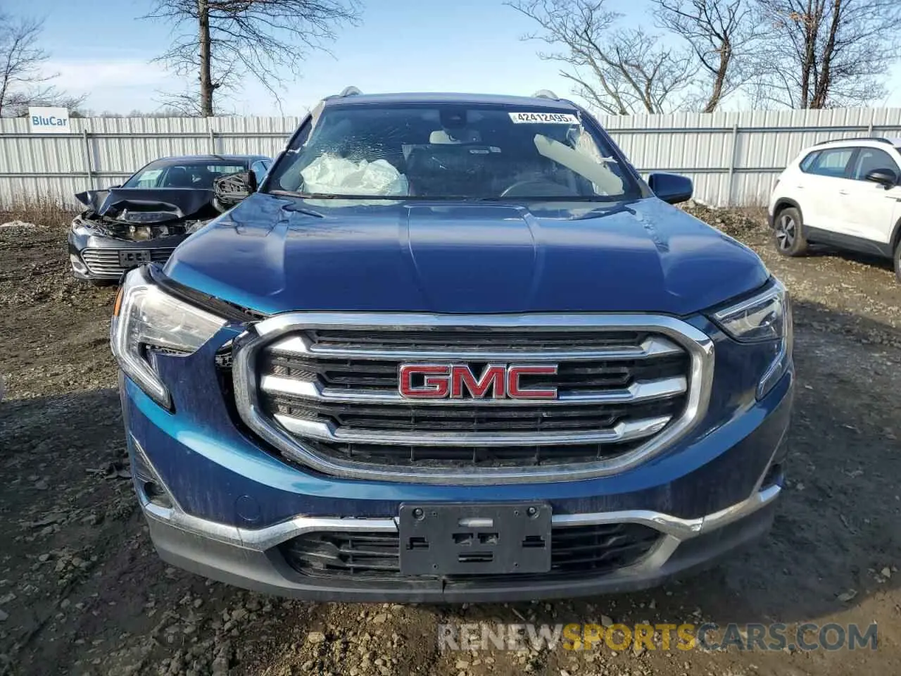 5 fotografías del automóvil dañado 3GKALVEV9ML323604 GMC TERRAIN 2021