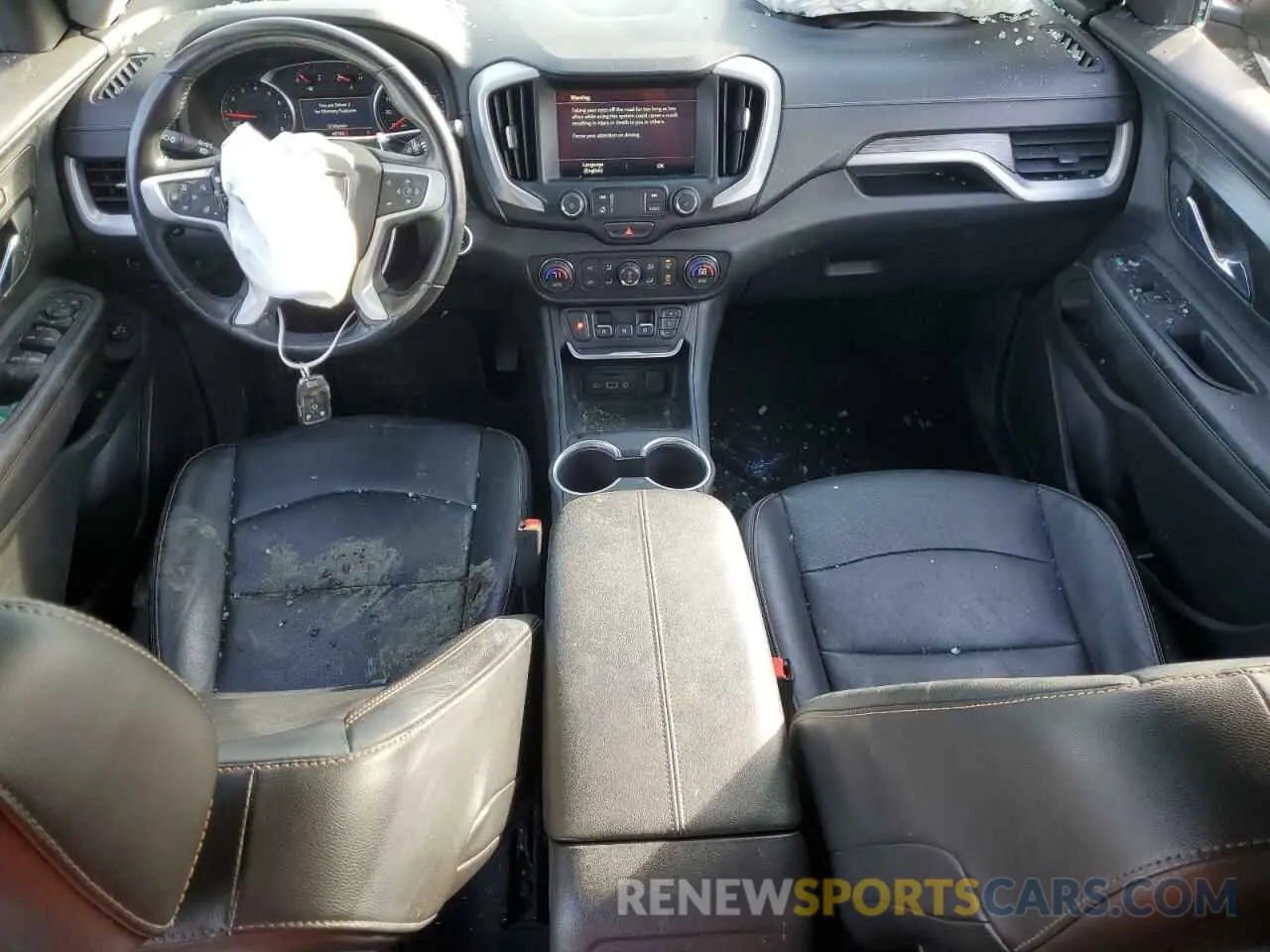 8 fotografías del automóvil dañado 3GKALVEV9ML323604 GMC TERRAIN 2021