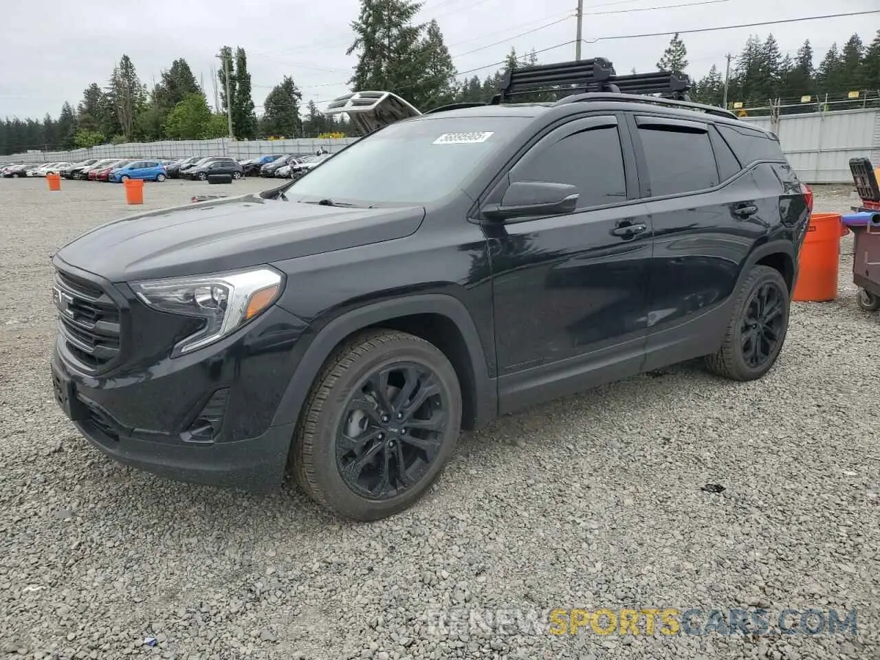 1 fotografías del automóvil dañado 3GKALVEV9ML348552 GMC TERRAIN 2021