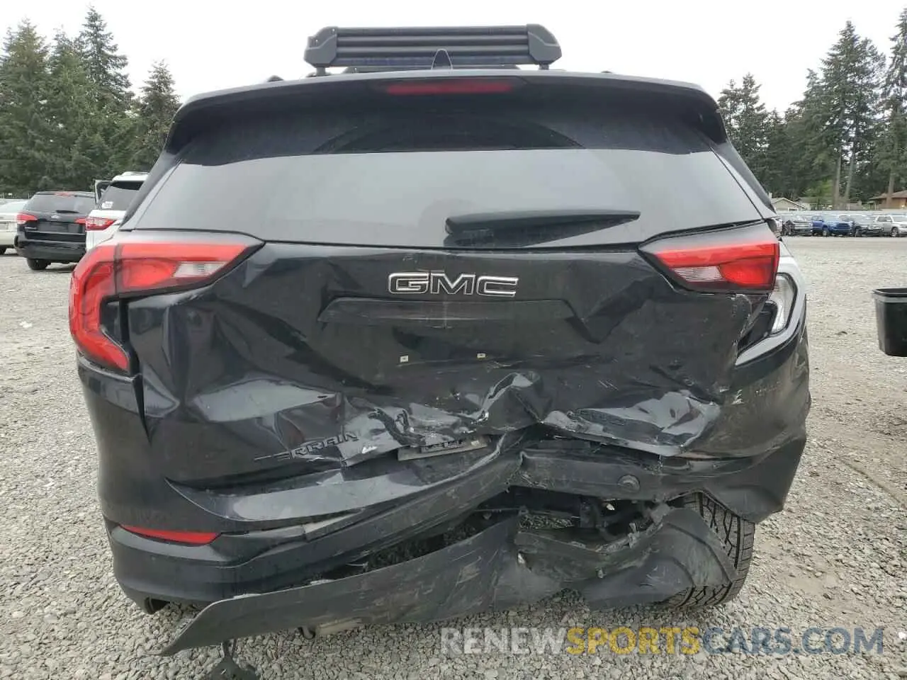 6 fotografías del automóvil dañado 3GKALVEV9ML348552 GMC TERRAIN 2021