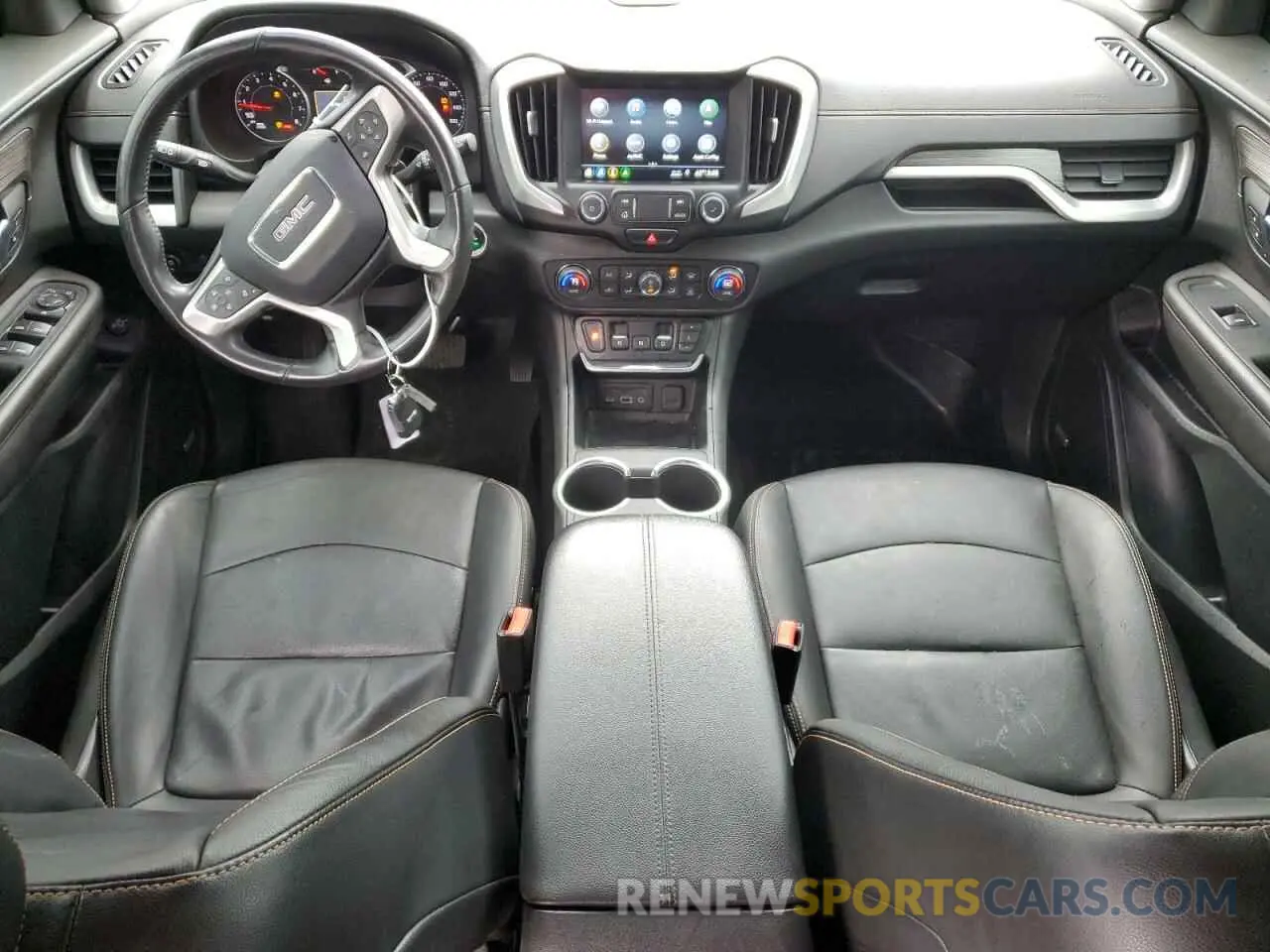 8 fotografías del automóvil dañado 3GKALVEV9ML348552 GMC TERRAIN 2021