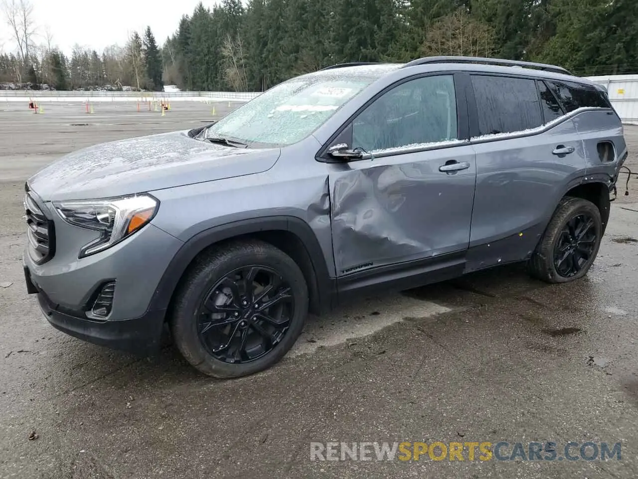 1 fotografías del automóvil dañado 3GKALVEV9ML363844 GMC TERRAIN 2021