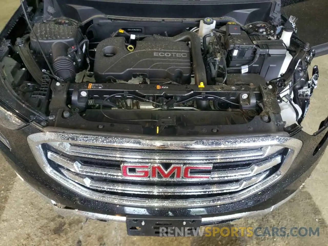 12 fotografías del automóvil dañado 3GKALVEV9ML382572 GMC TERRAIN 2021