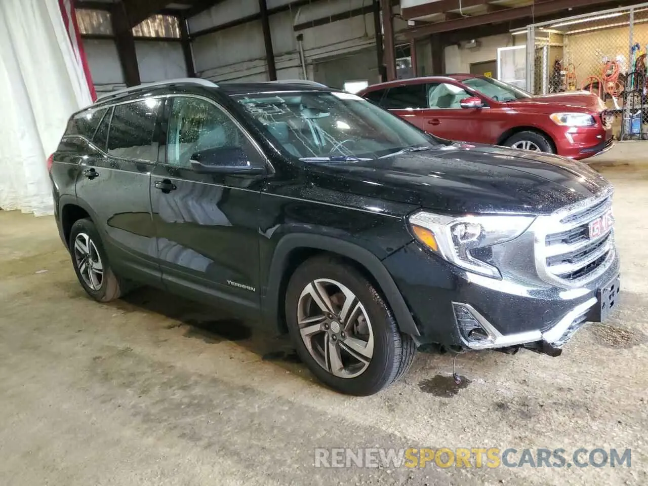 4 fotografías del automóvil dañado 3GKALVEV9ML382572 GMC TERRAIN 2021