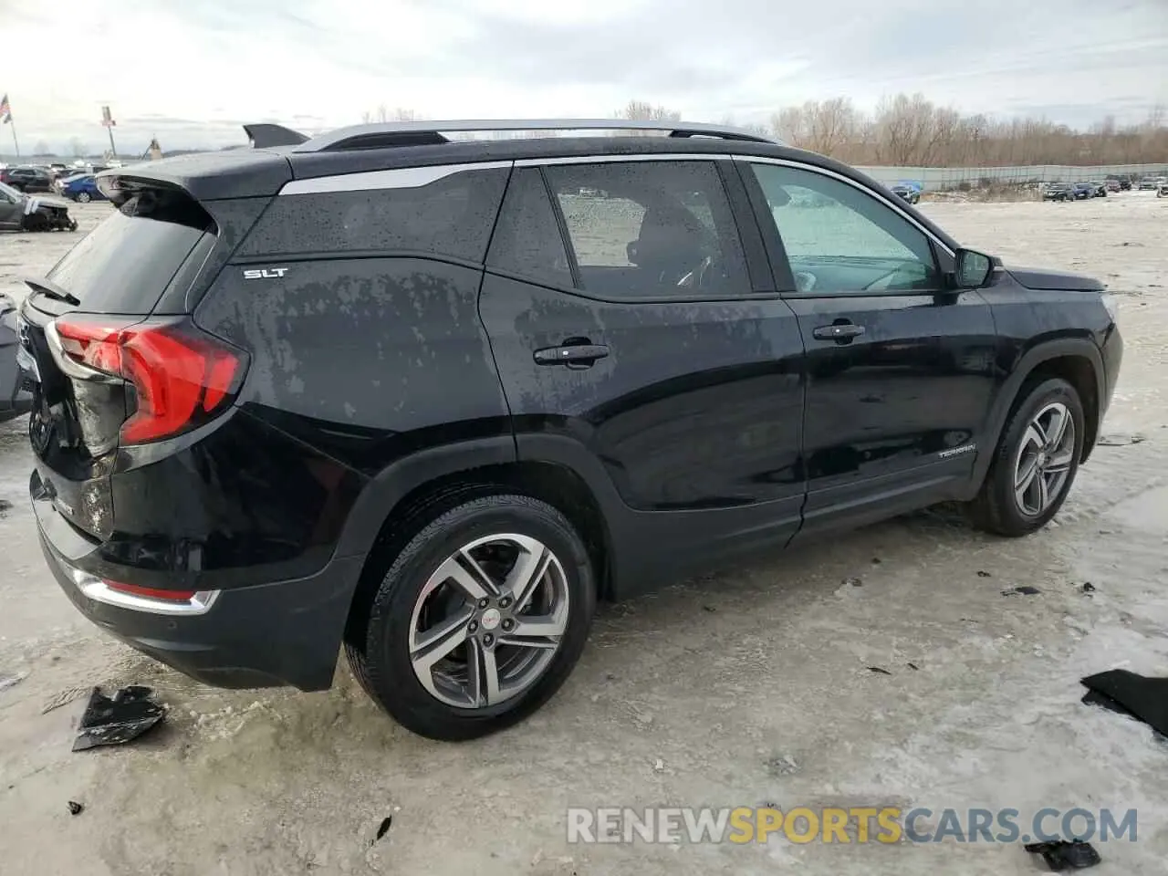 3 fotografías del automóvil dañado 3GKALVEV9ML396939 GMC TERRAIN 2021